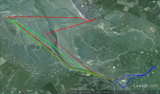 Parcours Rallye de la BAie des Phoques 2014 - CKMV Baie des Phoques