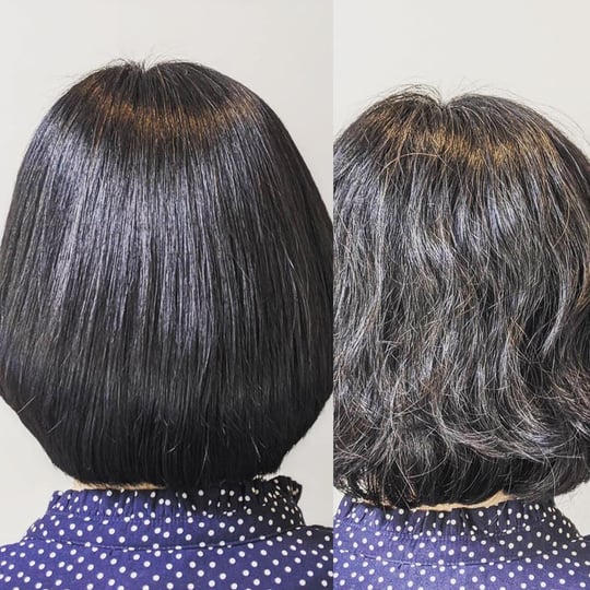 くせ毛が自然に落ち着きます！