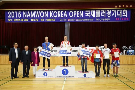 Battle podium Namwon 2015 by Carroll Wong