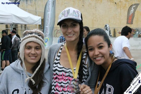 Speed Slalom Women winners by Nightwolves