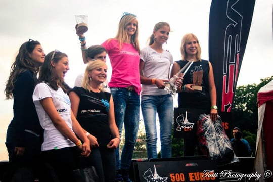 Women's Podium / Credit: Tiphaine Bourbon