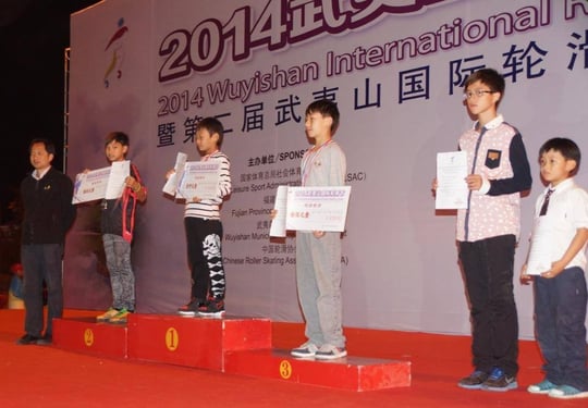 Classic Junior Men podium by Chiu Yin-Hsuan