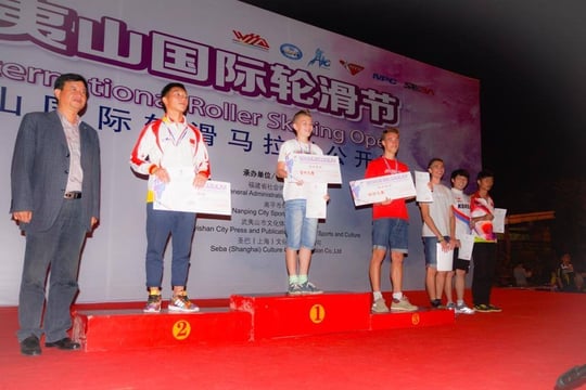 Classic Senior Men podium by Chiu Yin-Hsuan