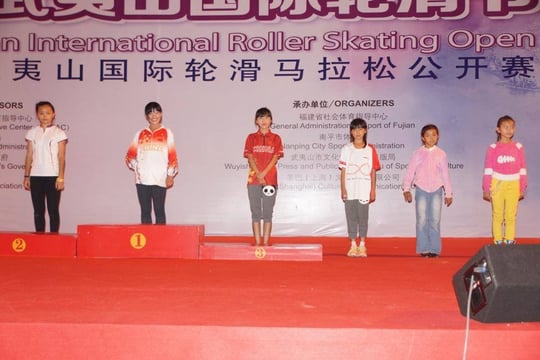 Classic Junior Women podium by Chiu Yin-Hsuan