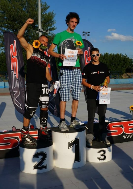 Men's Jumps podium / Credit : SlalomTimTeam