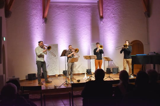  Freitag 28. Febr. 2025, 19.30 Uhr, Vertigo Trombone Quartet – «Openness»