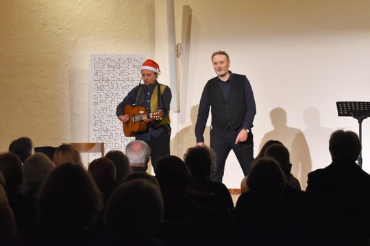 Freitag, 22. Dezember 2023: Ferruccio Cainero & Luca Domenicali – «Leise rieselt es nicht»