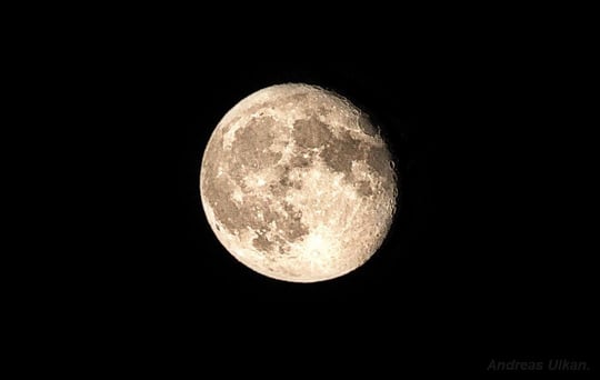 Übungsmond | fotografiert 08-2015
