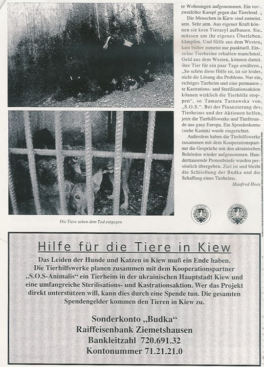 Das Morden in der Tierhölle von Kiew (Teil 4)