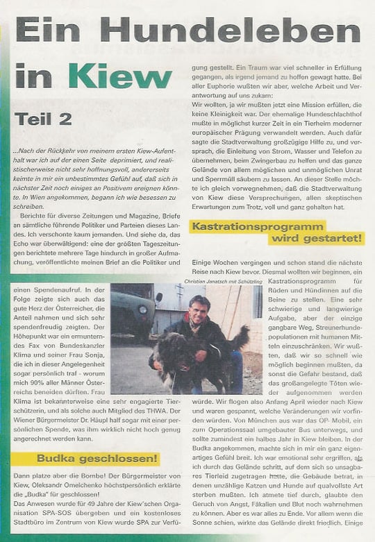 Ein Hundeleben in Kiew II (Teil 1)