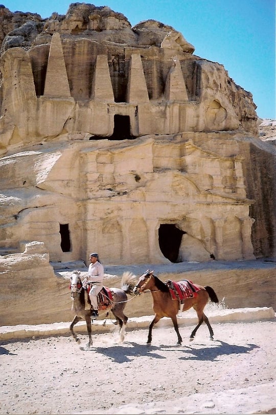 Petra-Obeliskengräber.