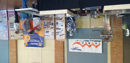 Stand Aviation et Patrimoine à Fourquevaux les 15 et 16 octobre 2022.