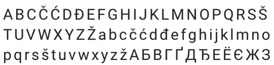 Roboto：Googleに使用されている