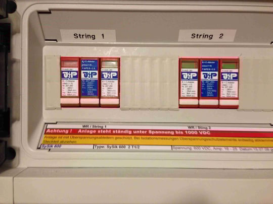 Blitzschutz austauschbar günstig Sicherheit 