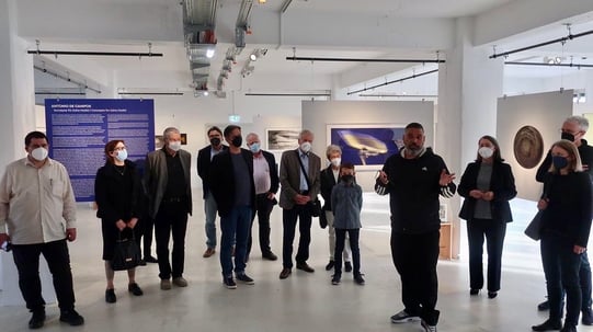 At the DAM DeutscheArchitektur Museum Frankfurt, Germany