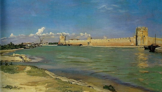 F. Bazille, Aigus-Mortes, 1867