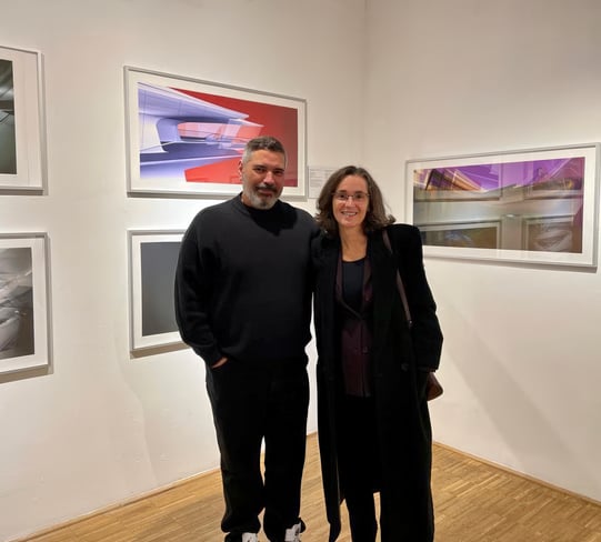 with Brazilian Ambassador To Hungary Susan Kleebank