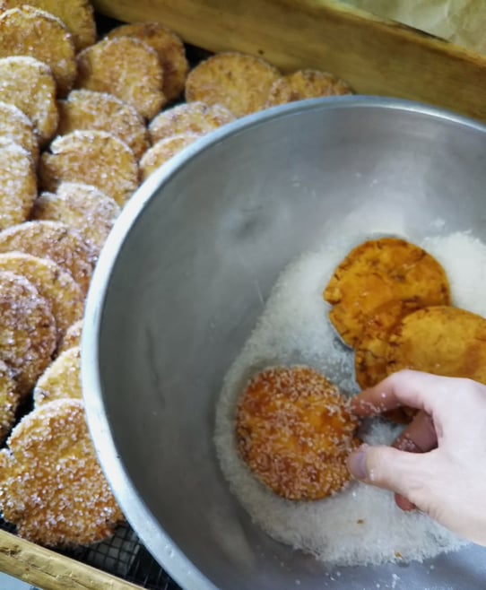 ザラメせんべい