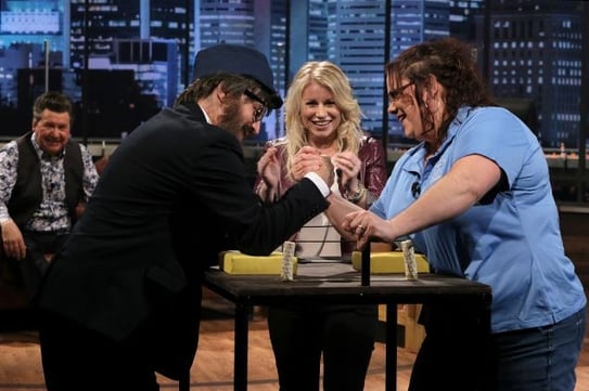 Pogo, Ti-Mé, Cathy Gauthier et Peggy Joyal. Crédit photo : Serge Gauvin