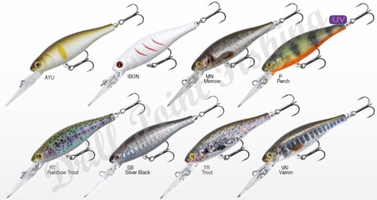 Drill Point Fishing Webshop - Produktangebote Wobbler - Stucki Fanatics Freaky 60SP - Color-Chart