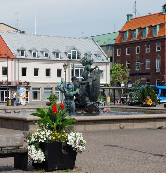 Platz in Halmstad