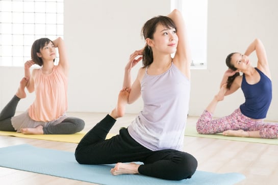 固太り対策にはヨガ・ピラティスがピッタリ！