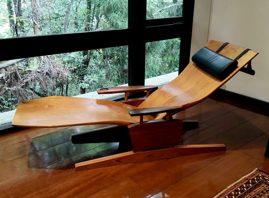 シューズロング　（吉野崇裕）　木の椅子展