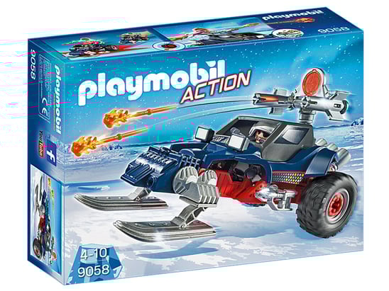Bei der Bestellung im Onlineshop der-Wegweiser erhalten Sie das Playmobil Paket 9058 Polar Ranger "Eispiraten-Racer".