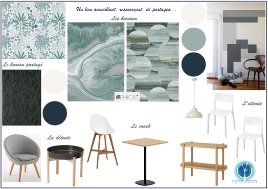 Isabelle Mourcely-Décoration, membre UFDI; Chinon, conseil en décoration Tours-Chinon, décorateur d'intérieur Centre Val de Loire; Chinon-Tours