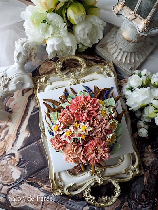 #フラワーケーキ #バタークリーム #習い事 #大阪 #趣味 #お稽古 #田中聖子 #生クリーム #あんレース #リアルあんフラワー #あんクリーム #ダレない生クリーム #手作りクッキー #手作りケーキ #あんフラワー #あんフラワークッキー #グルテンフリー #アングムクッキー #フラワーケーキ教室大阪 #ヴィンテージ #ヴィンテージカラー #ヴィンテージケーキ #アンティーク #アンティークカラー #アンティークケーキ #おもてなし料理 #おもてなし料理レッスン #Fereel