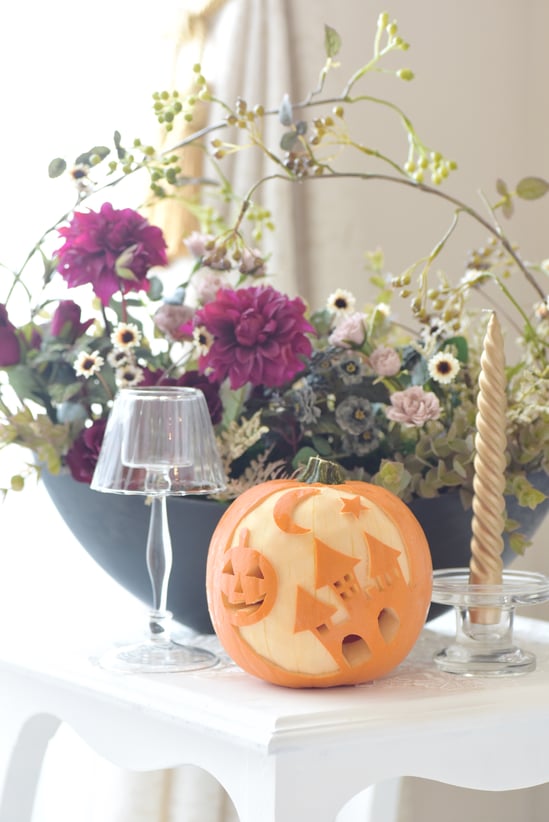 ハロウィン　カービング　カボチャ　かぼちゃ