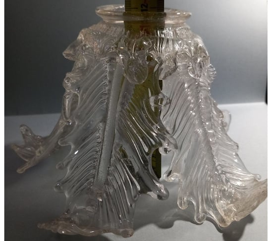 Coppa-o-Tazza-ricambio-per-lampadario-in-vetro-di-murano