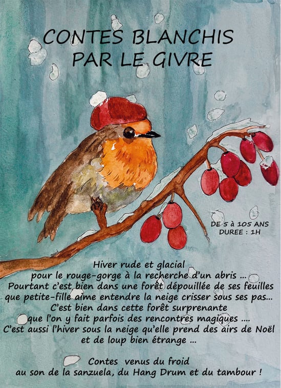 Merci et bravo à Maud et Chloé Robin pour l'aquarelle !!