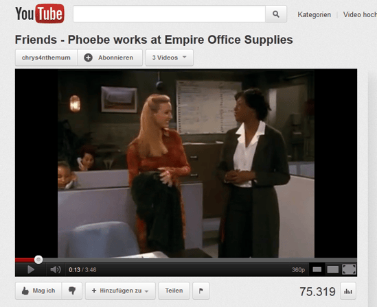 Pheobe verkauft Toner