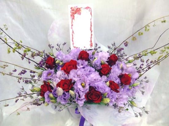 御祝フラワーアレンジ