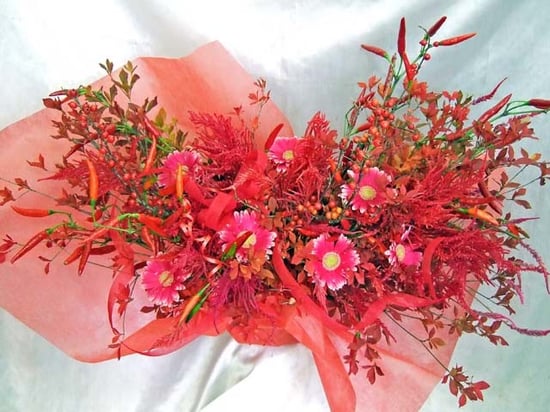 誕生祝フラワーアレンジ