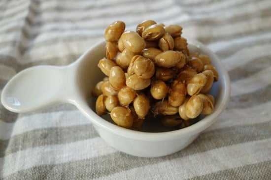 節分、豆、炒り大豆の炊き込みご飯