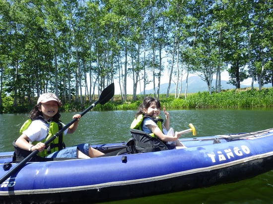 子供　カヌー