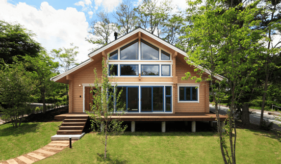 TALOログハウス人気平屋モデル　HI-4A