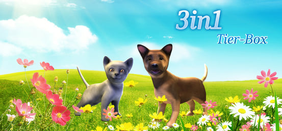 Header 3 in 1 Tier-Box: Meine Tierarztpraxis – Einsatz auf dem Land + Best Friends – Hunde & Katzen + Meine Tierpension 2