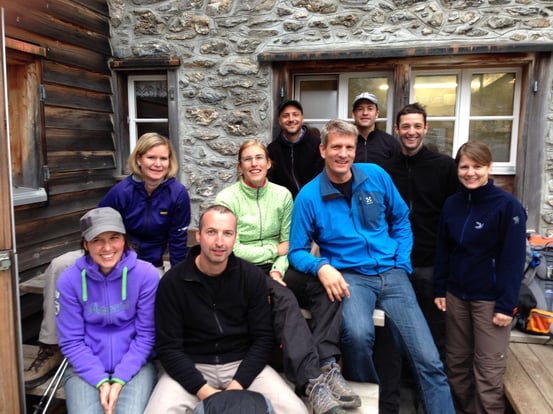 Die "Bergsteigertruppe"