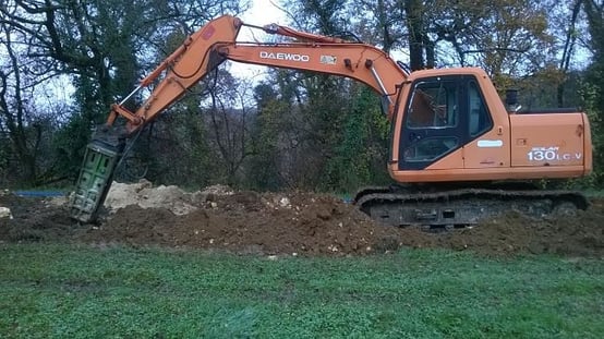 Terrassement en charente à chadurie, angoulême, cognac