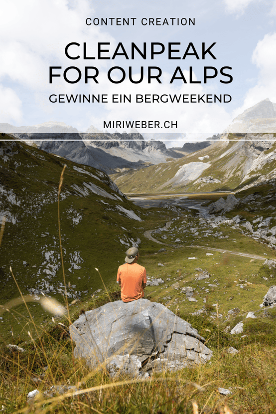 cleanpeak, schweizer startup, content creation, mountain cleanup, segnesboden, crowdfunding, fotograf, flims, laax, falera