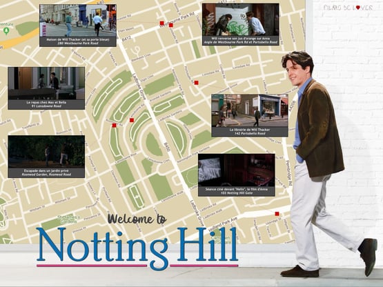 map notting hill movie location endroit film tournage coup de foudre