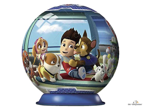 Im Paket Ravensburger Puzzle sind 72 Kunststoff-Puzzleteile mit einer Anleitung enthalten.