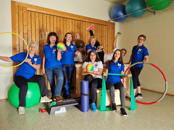 Foto: Gruppenbild der Übungsleiterinnen