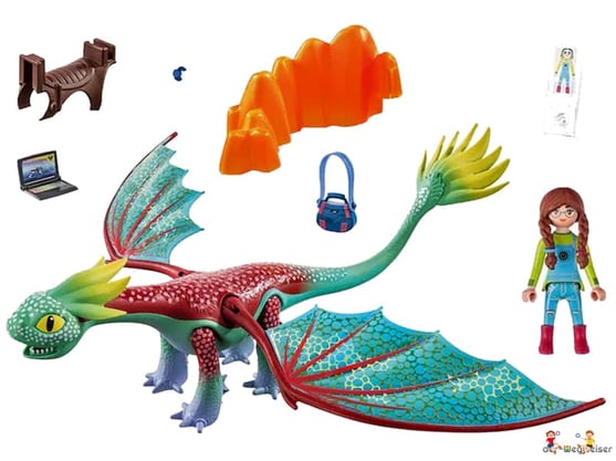 Im Paket Playmobil 71083 sind 14 Einzelteile enthalten. 