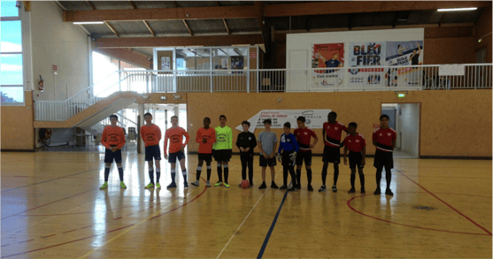 Demi-finale : Collège Robert Morel – Collège Antoine Risso : 0-2