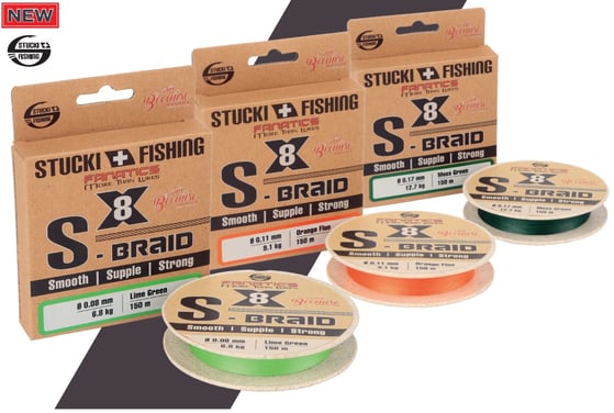 Drill Point Fishing Onlineshop Produktangebot Stucki Fishing S-Braid X8 Angelschnur. Jetzt eine geflochtene Angelschnur günstig online kaufen!