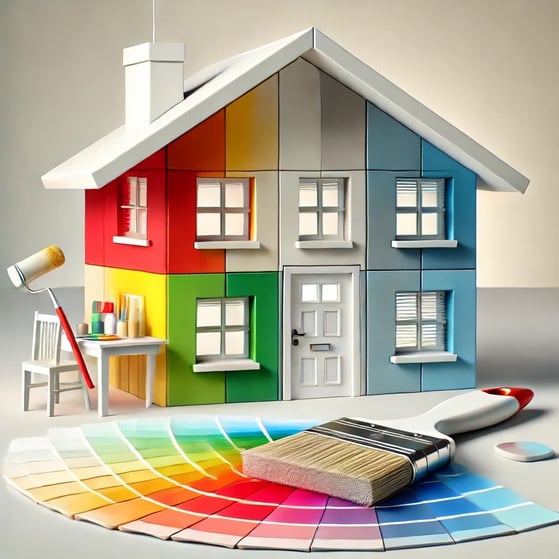 maison peintures bâtiment